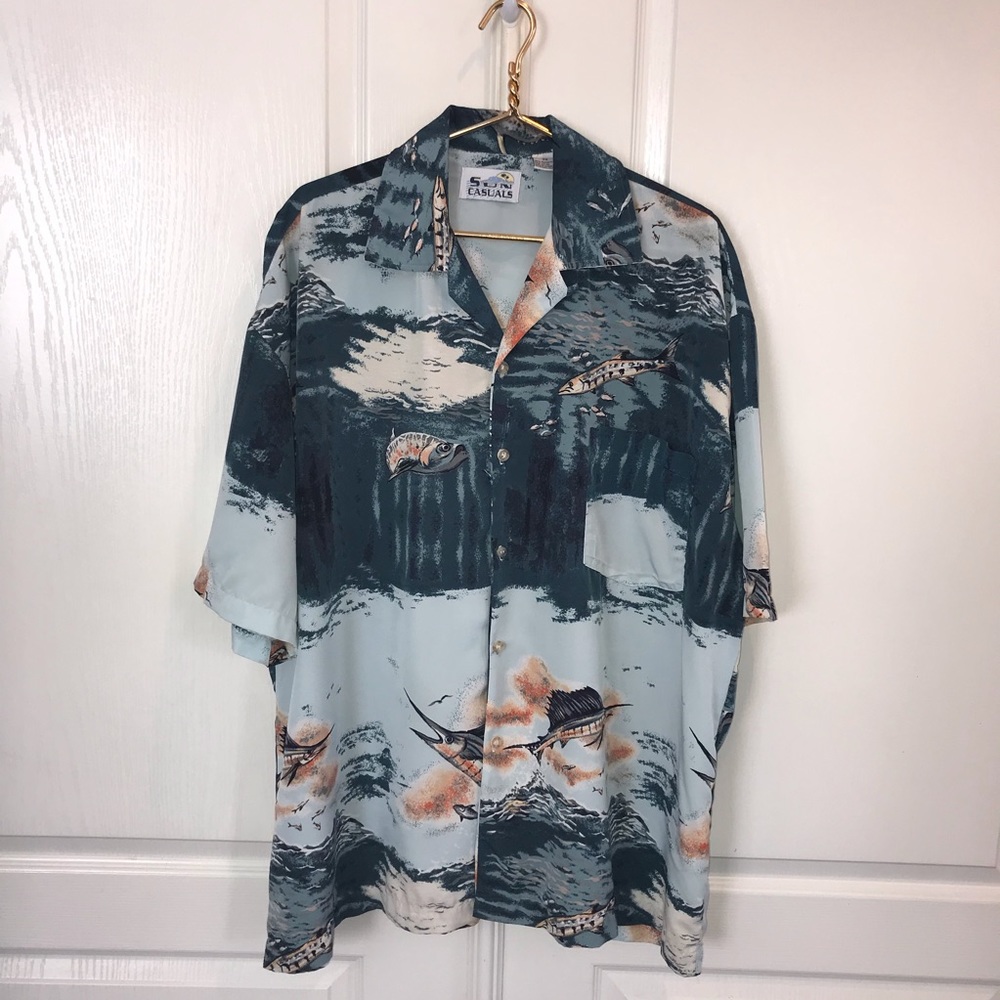 Hawaiian Fishing shirt